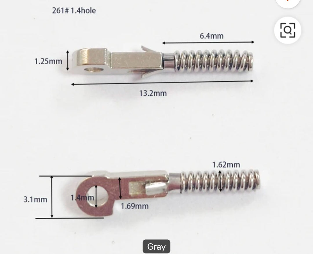 Spring hinge