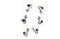 Titanium Double Pin Nose Pad Arm x3prs