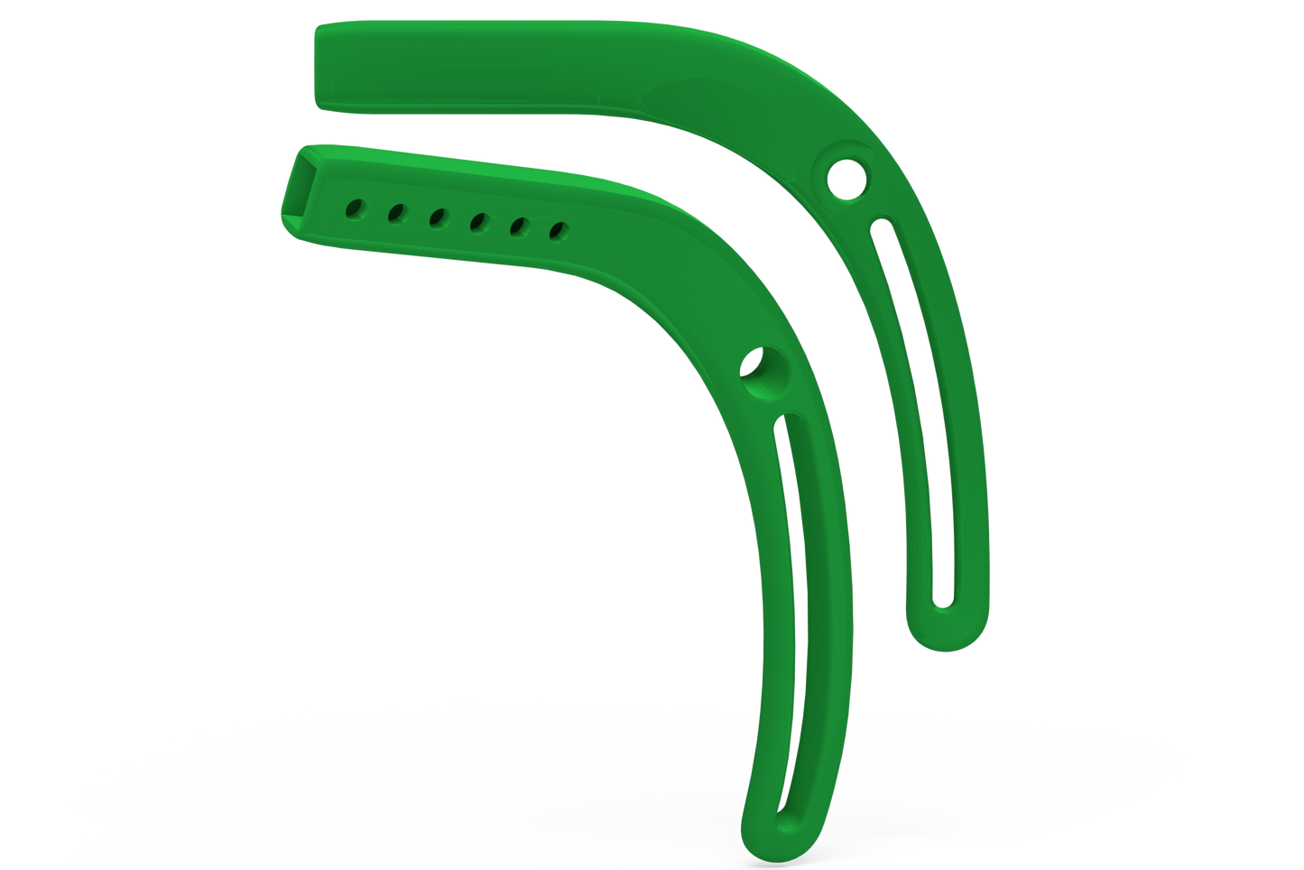 Curl ends for Plastic Frames