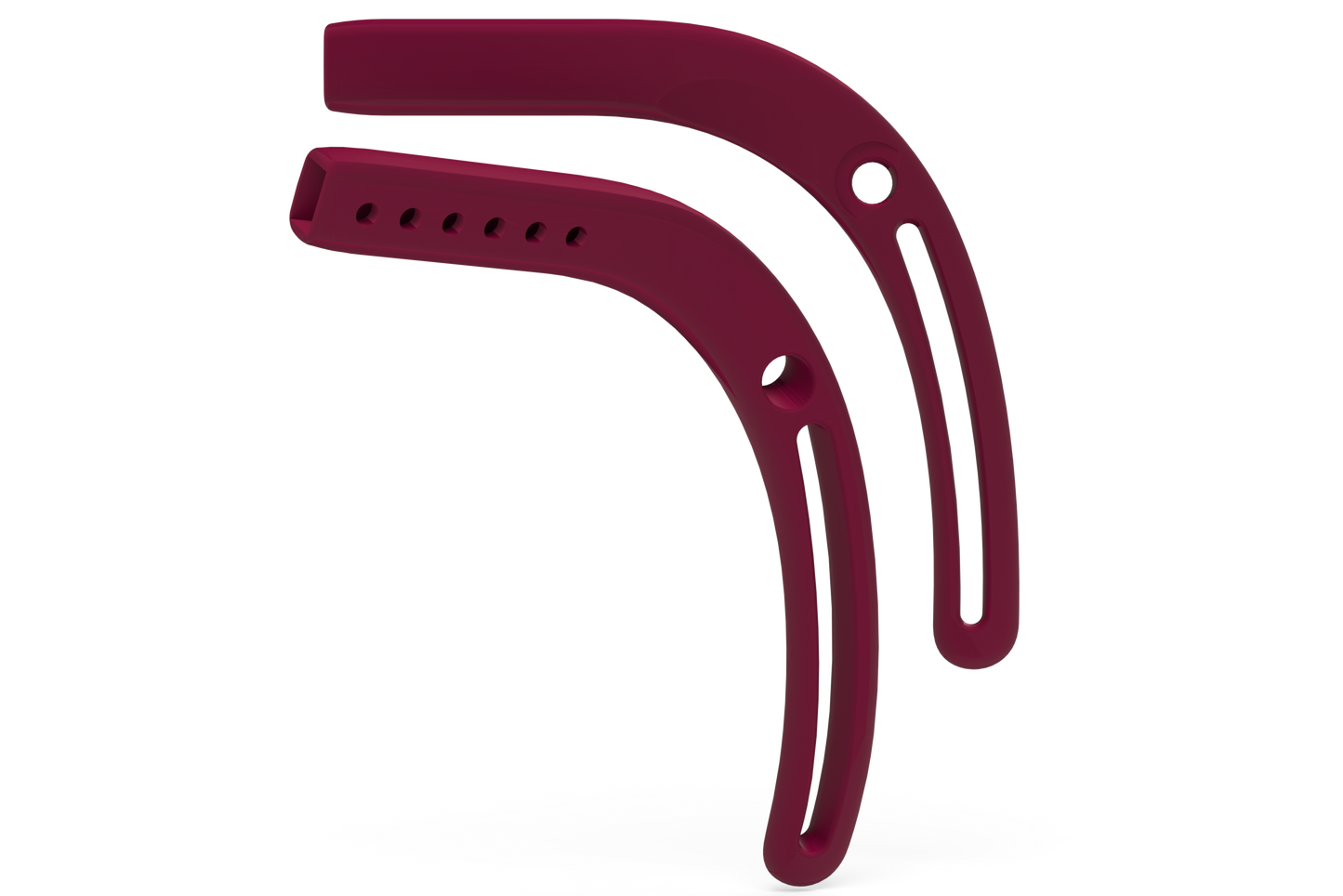 Curl ends for Plastic Frames