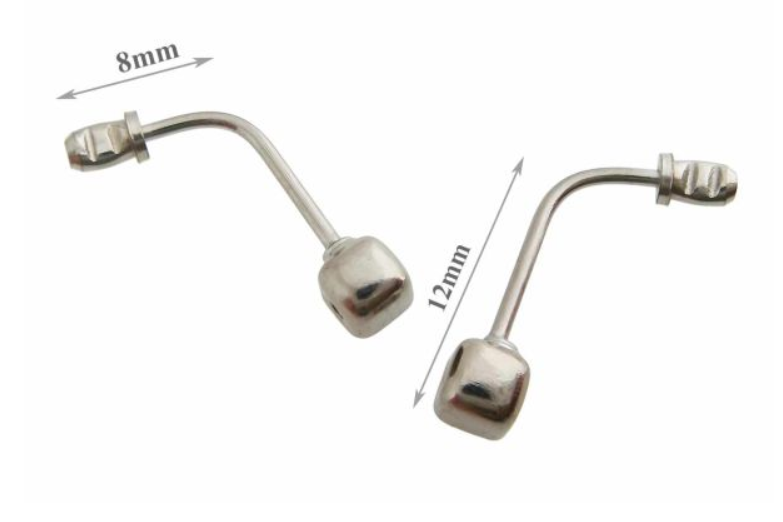 Titanium Single Pin Nose Pad Arms x 3prs