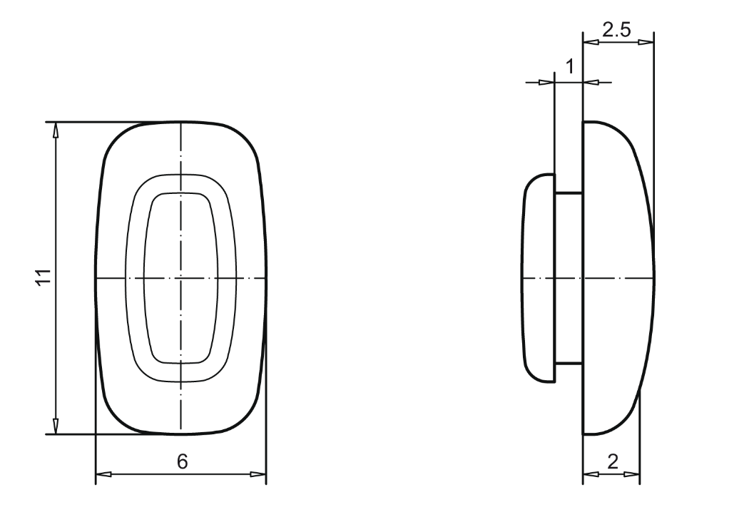System 3 Nose Pads x 3prs